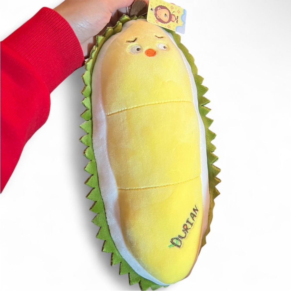 NWT Cute Yellow Durian Plush Toy